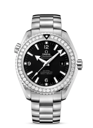Omega Seamaster Planet Ocean 600M Co-Axial 45.5 Stainless Steel / Diamond / Black / Bracelet